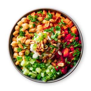 Indian Chickpea Salad