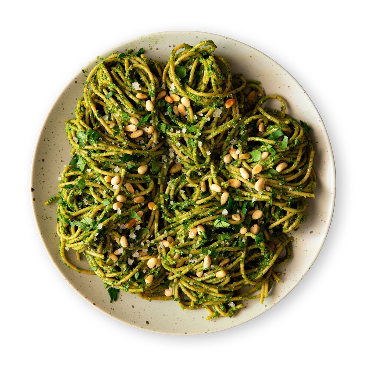 Spaghetti al Spinaci by feastr