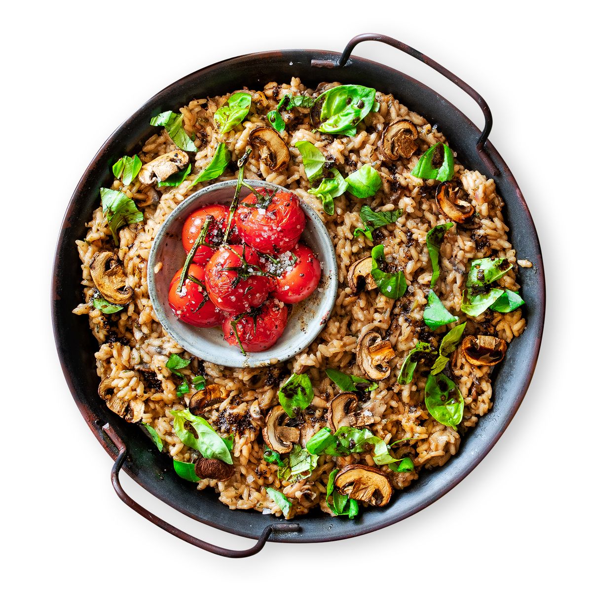 Tomato Mushroom Risotto by feastr