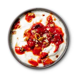 Plum Cinnamon Yogurt