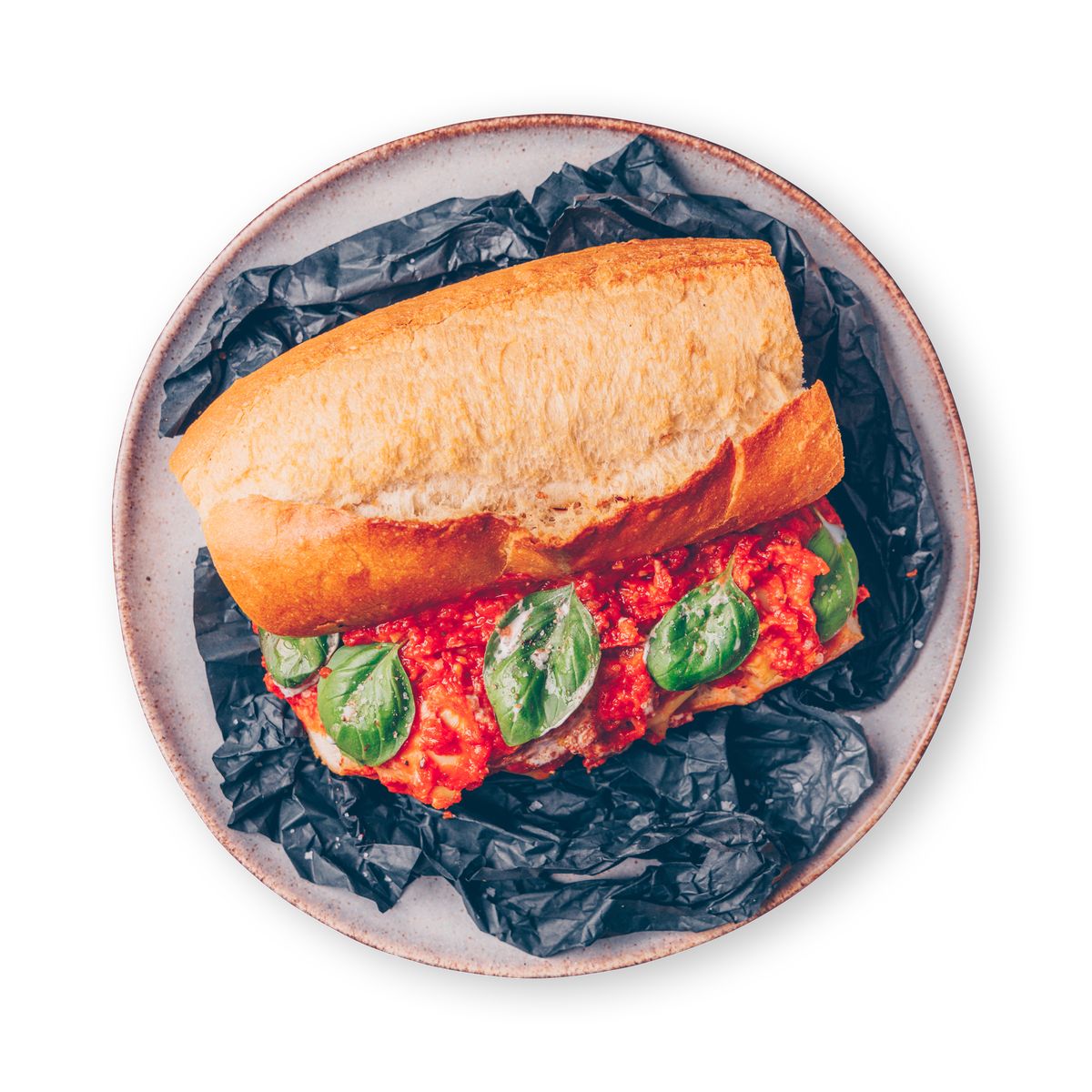 Vegan Meatball Sub by feastr