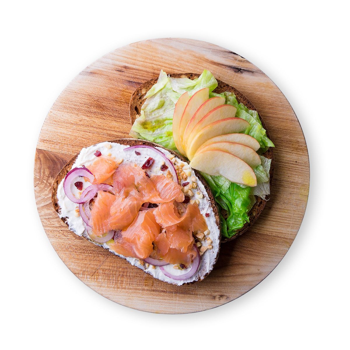 Apple Salmon Sandwich by feastr