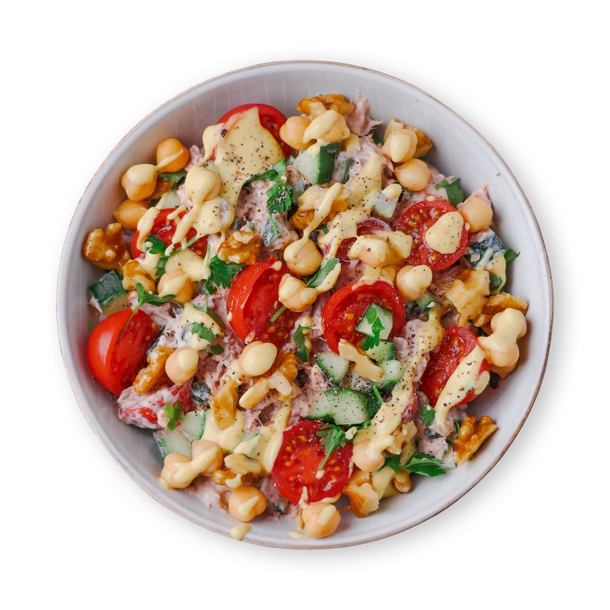 Creamy Tuna Salad with Walnuts by feastr
