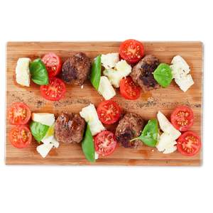 Caprese Veggie Meatballs