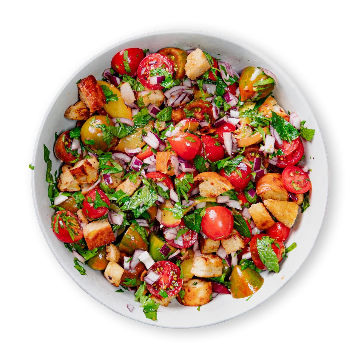 Summer Bread Salad by feastr