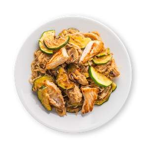 Stir-Fried Rice Noodles with Chicken