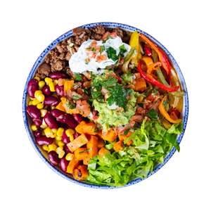 Klassische Mexikanische Burrito Bowl