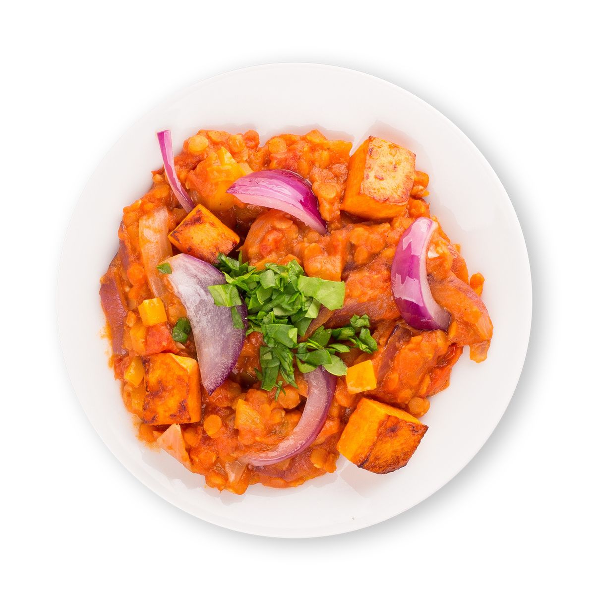 Sweet Potato Lentil Curry by feastr
