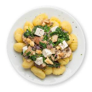 Spinat Feta Gnocchi