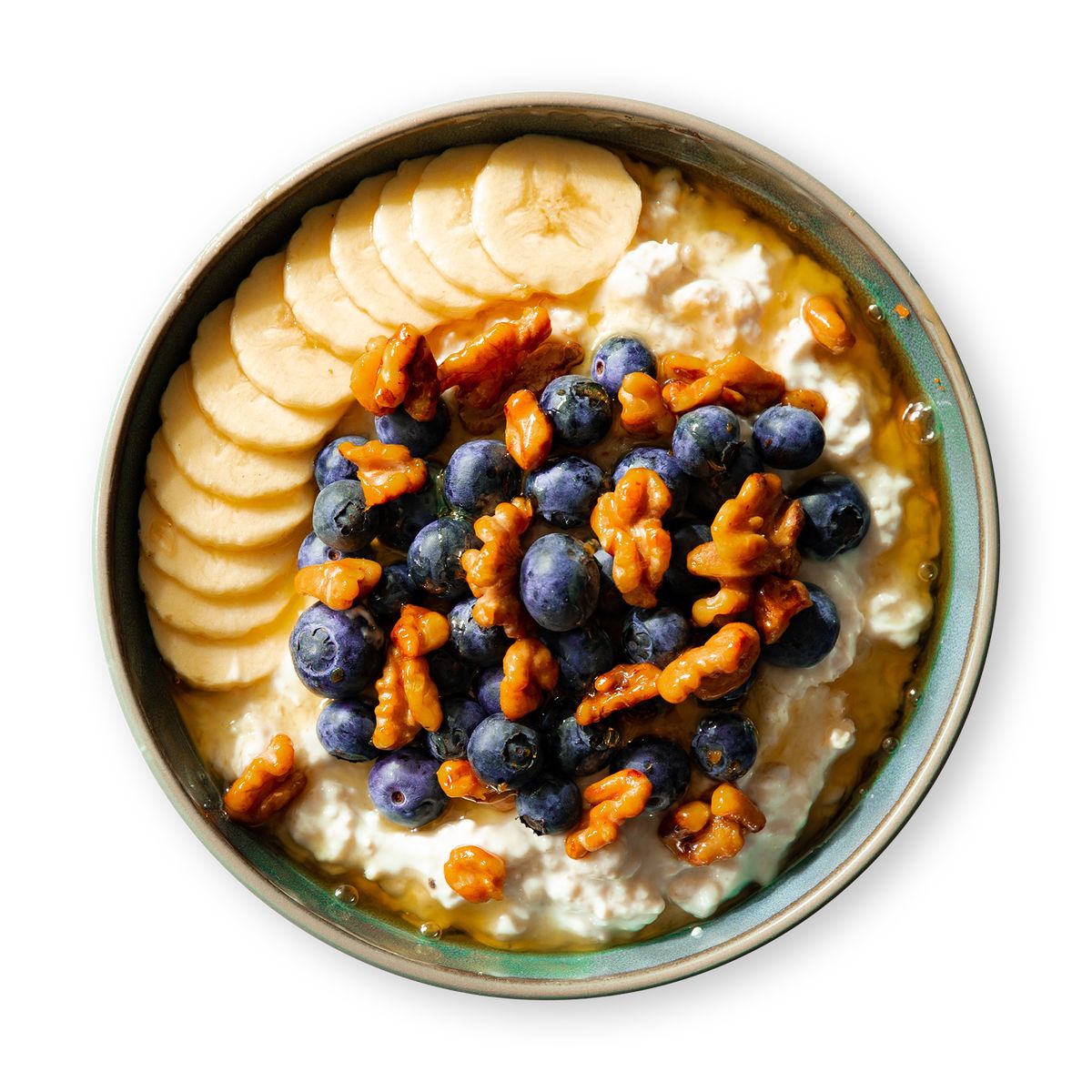 Banana Blueberry Oatmeal by feastr