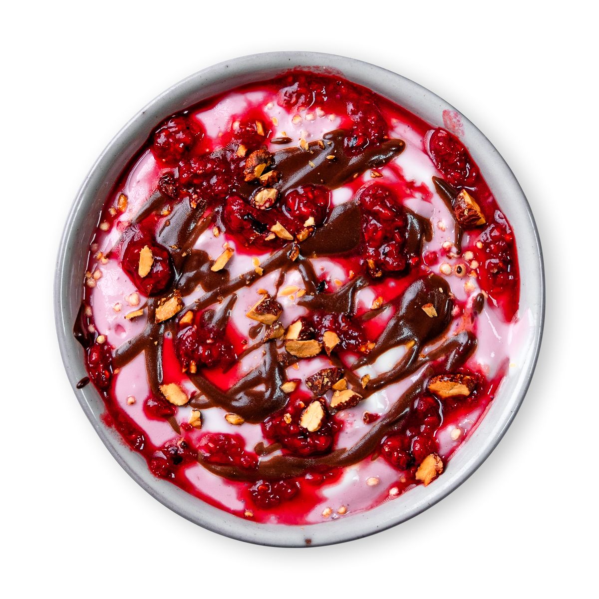 Raspberry Chocolate Bowl by feastr