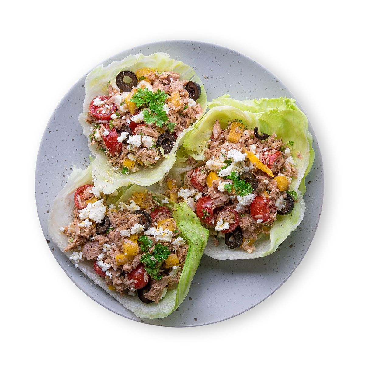 Mediterrane Thunfisch Wraps Von Feastr