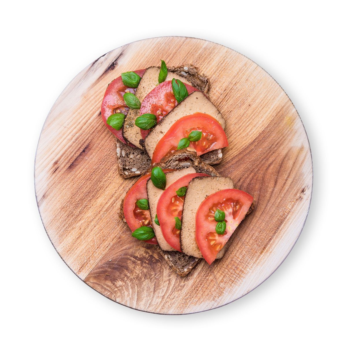 Tomato Basil Sandwich with Tofu by feastr