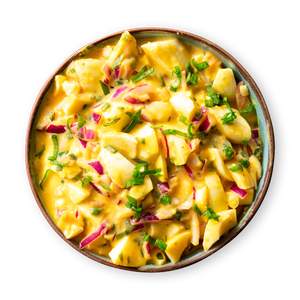 Vegetarischer Cremiger Eiersalat