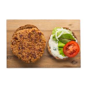 Saftiger Veganer Falafelburger