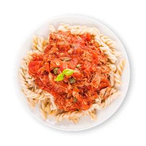 Tuna Fusilli with Capers