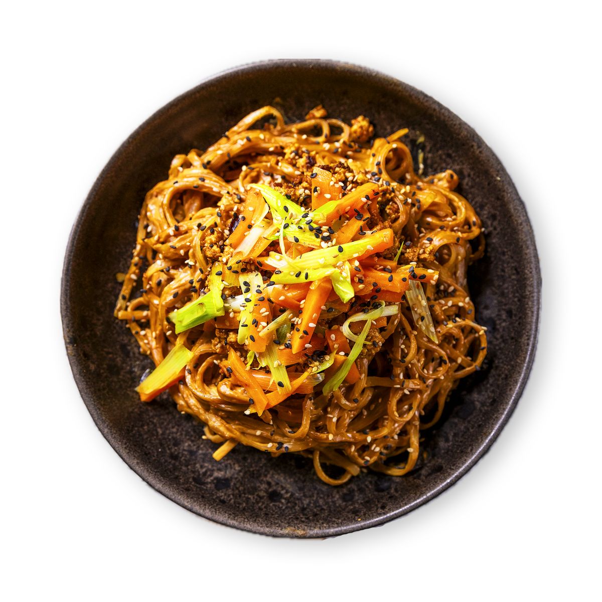 Protein Peanut Noodles by feastr
