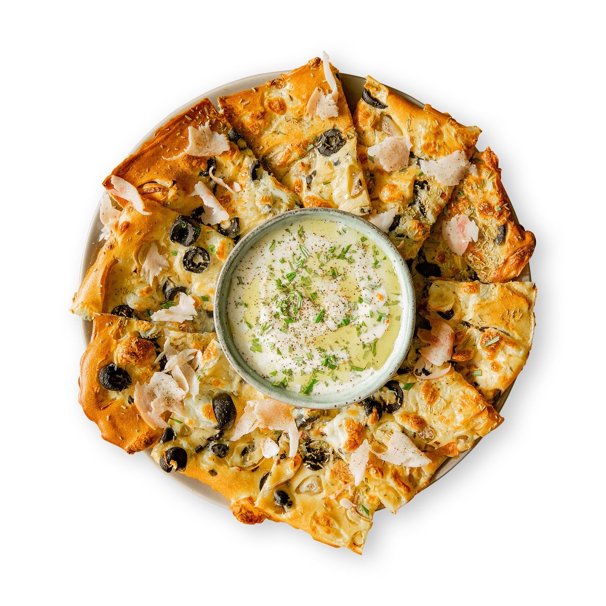 Fakecaccia with Mozzarella and Chicken Breast by feastr