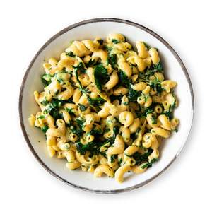 Mac and Cheese with Spinach