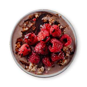 Rasperry chocolate oats