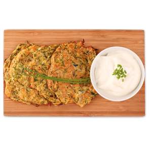 Indische Zucchini Pancakes