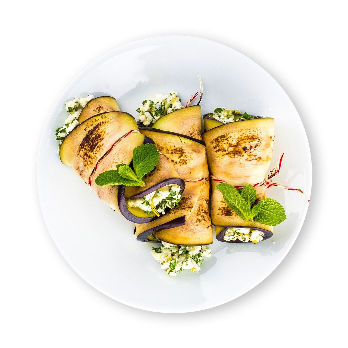 Feta Eggplant Rolls by feastr