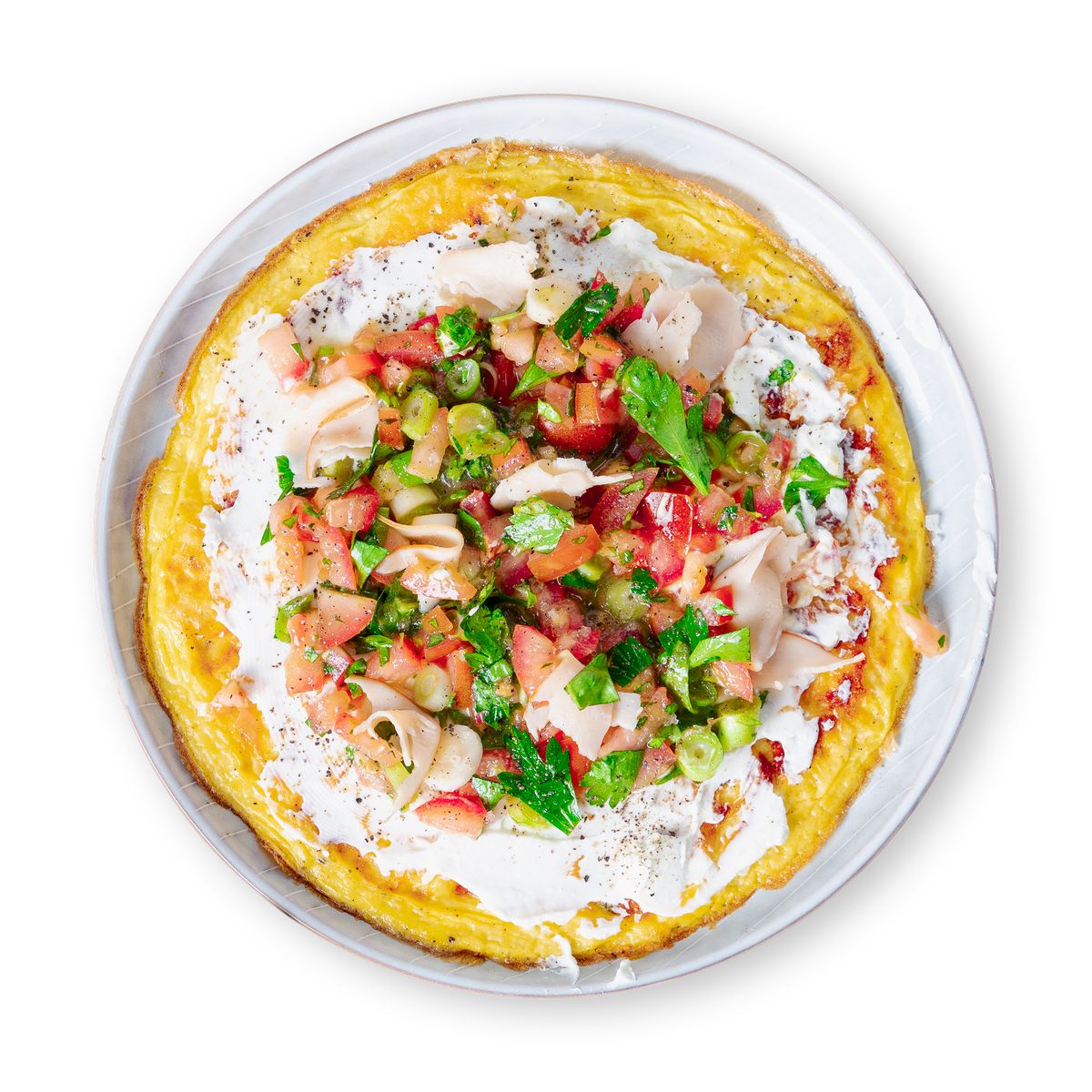 Breakfast Omelet Wraps with Chicken by feastr