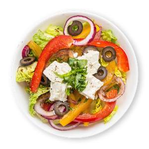 Feta Bell Pepper Salad