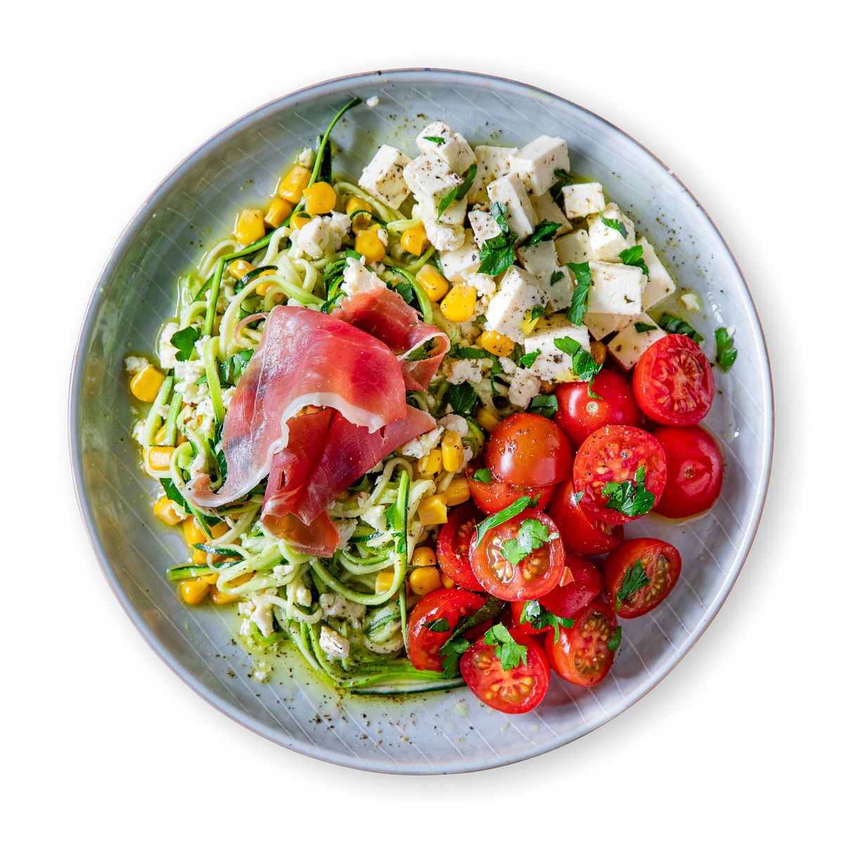 Zucchini Feta Salad  by feastr