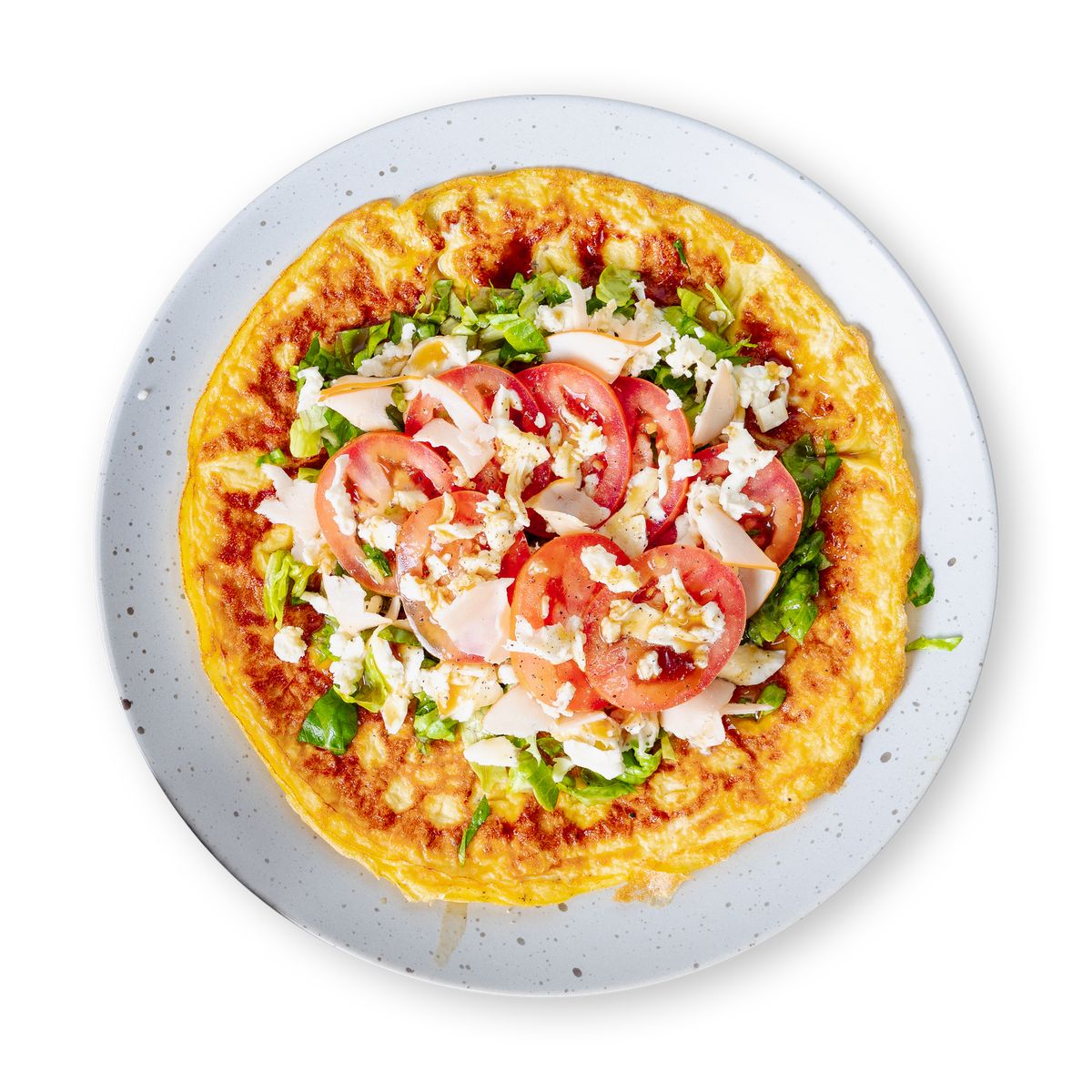 Italian Omelette Wrap with Chicken by feastr