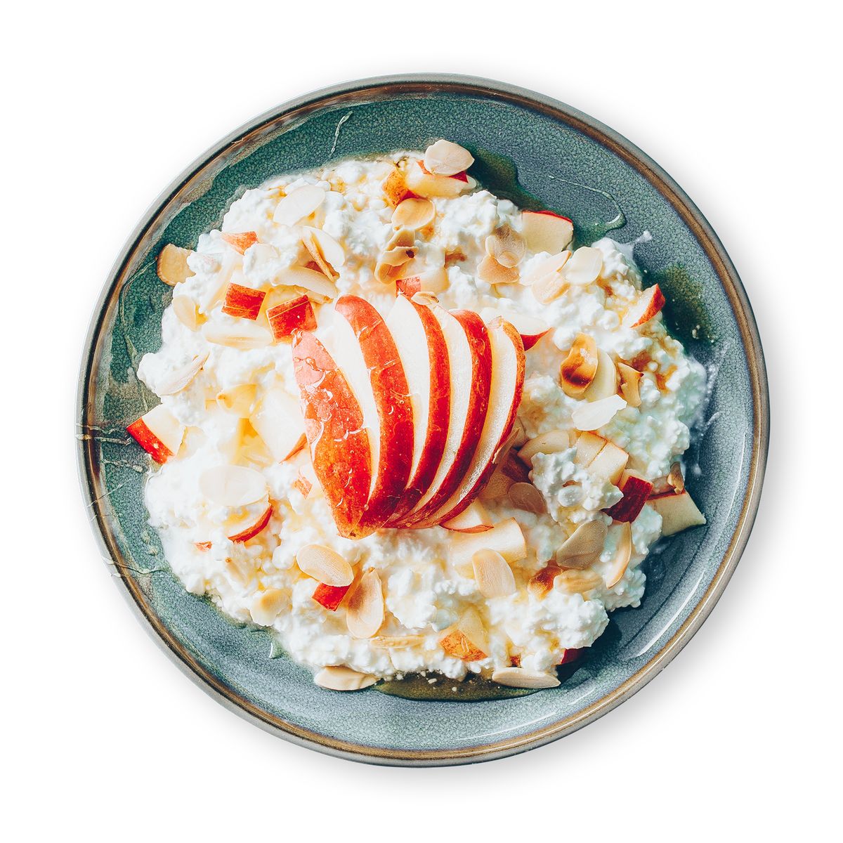 Apple Almond Cottage Chese by feastr
