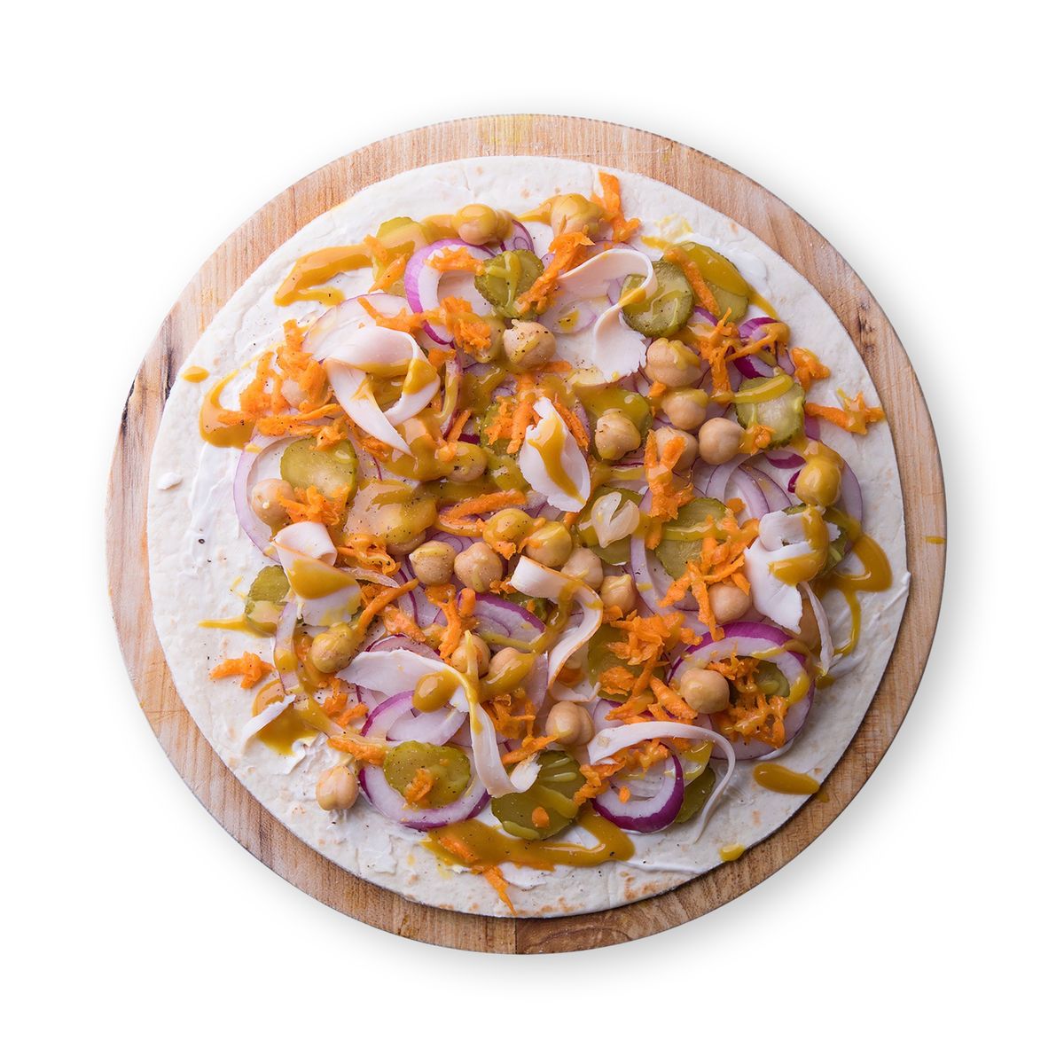 Chicken Chickpea Wrap by feastr