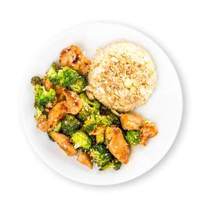 Broccoli Chicken with Cauliflower Rice