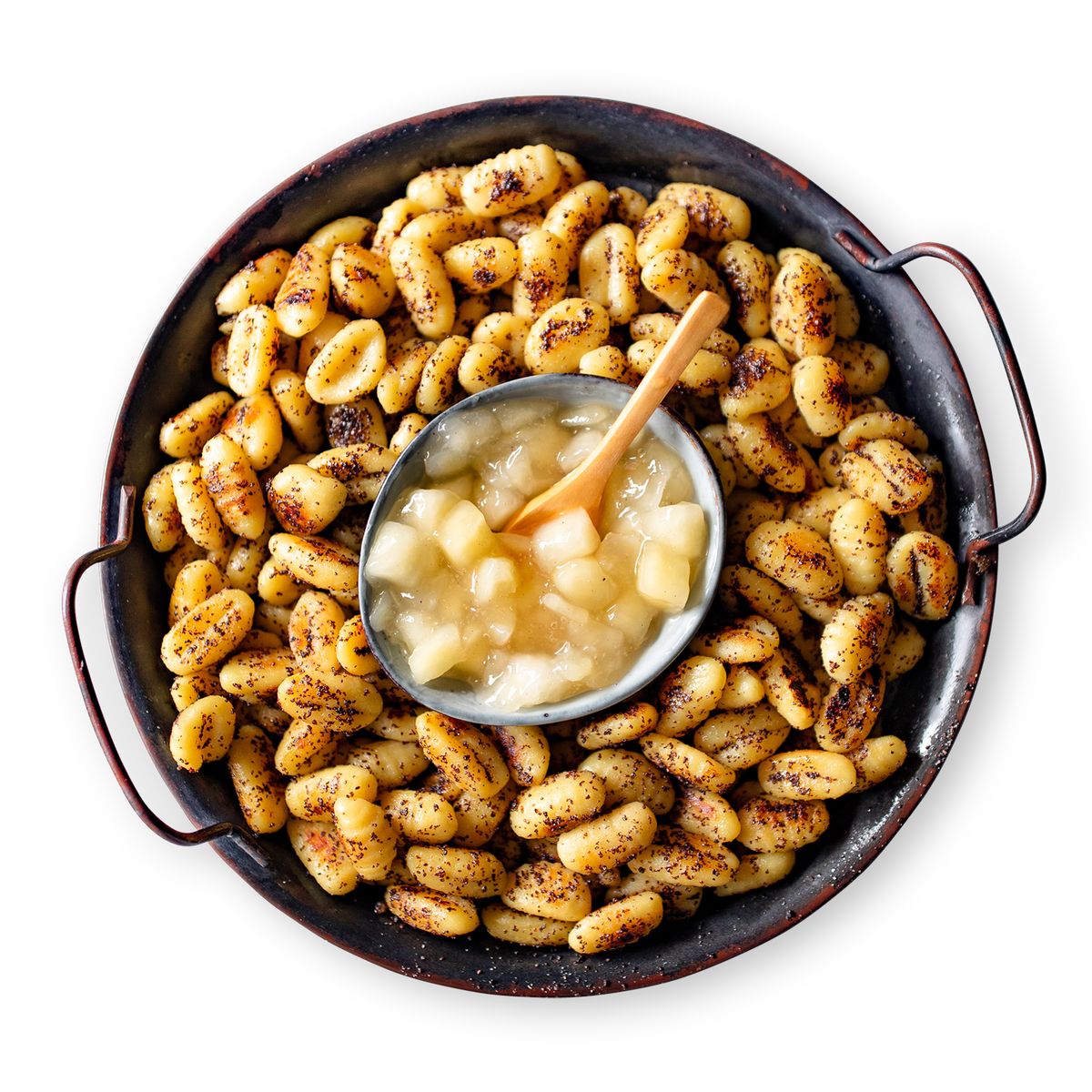 Gnocchi with Apple Sauce by feastr