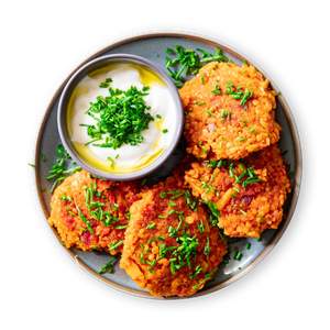 Lentil Bulgur Fritters