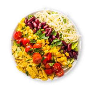 Bean, Corn & Tortilla Salad