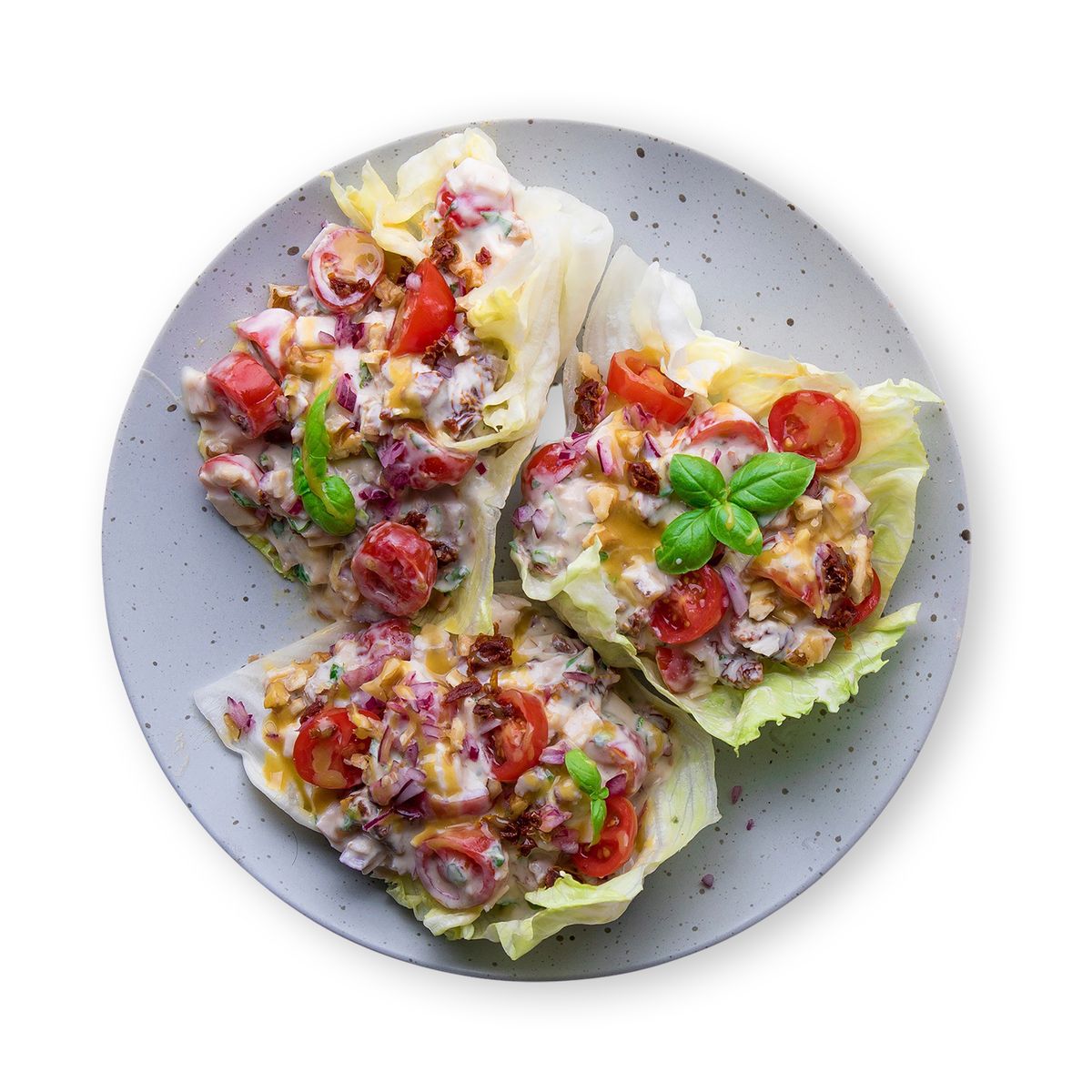 Creamy Chicken Salad Wraps by feastr