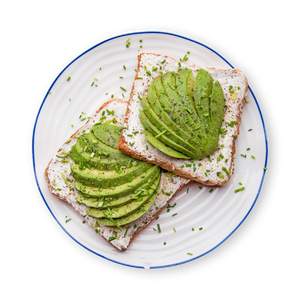 Avocado Frischkäse Toast