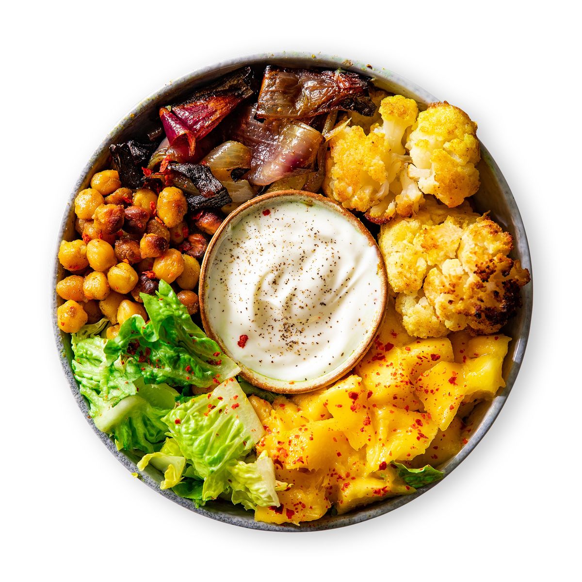 Mango Curry Chickpea Salad by feastr