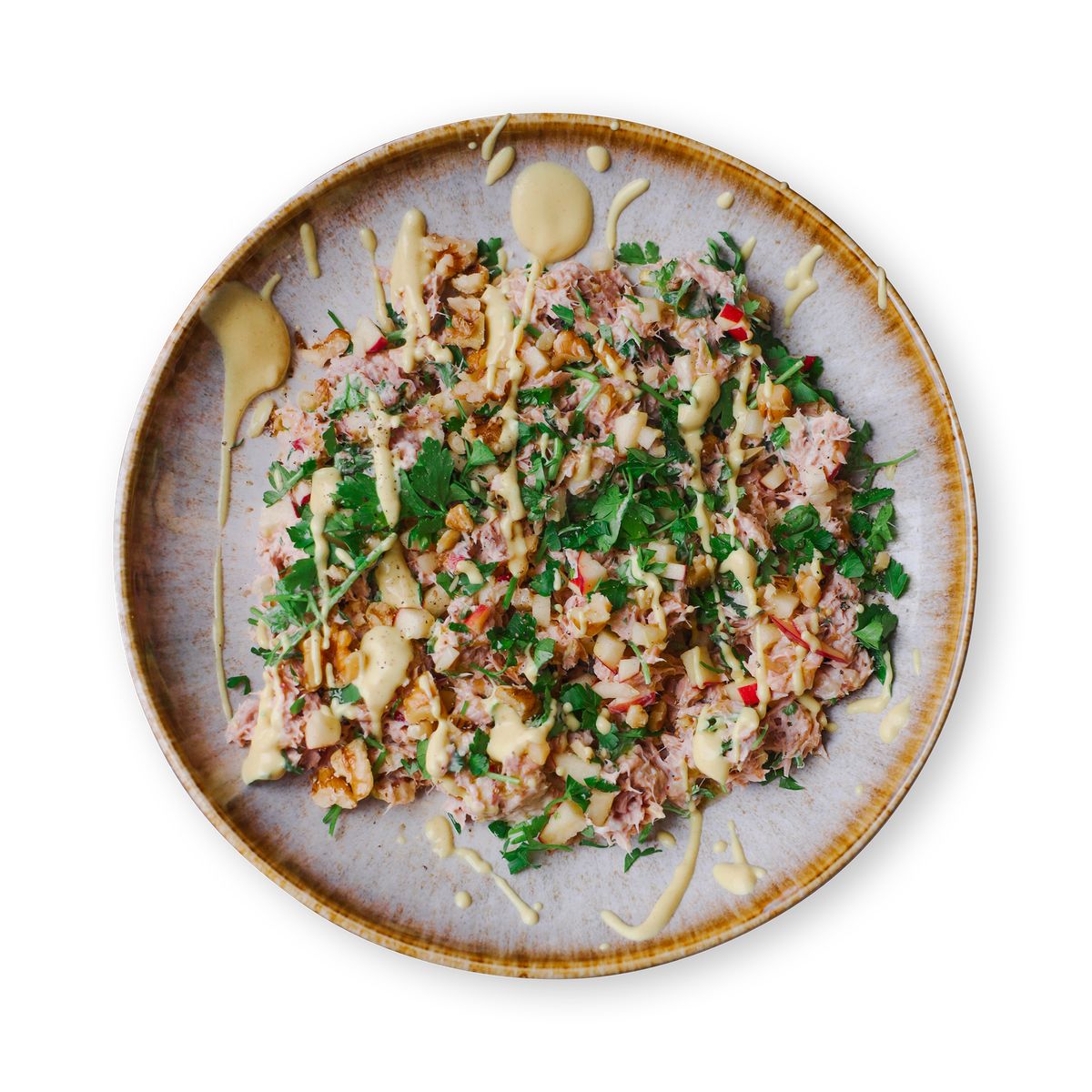 No-Fish Apple Tuna Salad with Walnuts by feastr