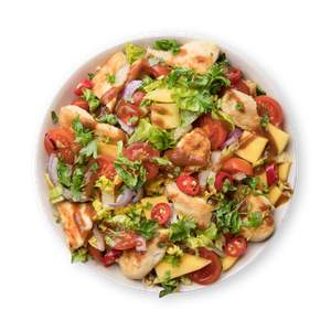 Mango No-Chicken Salat