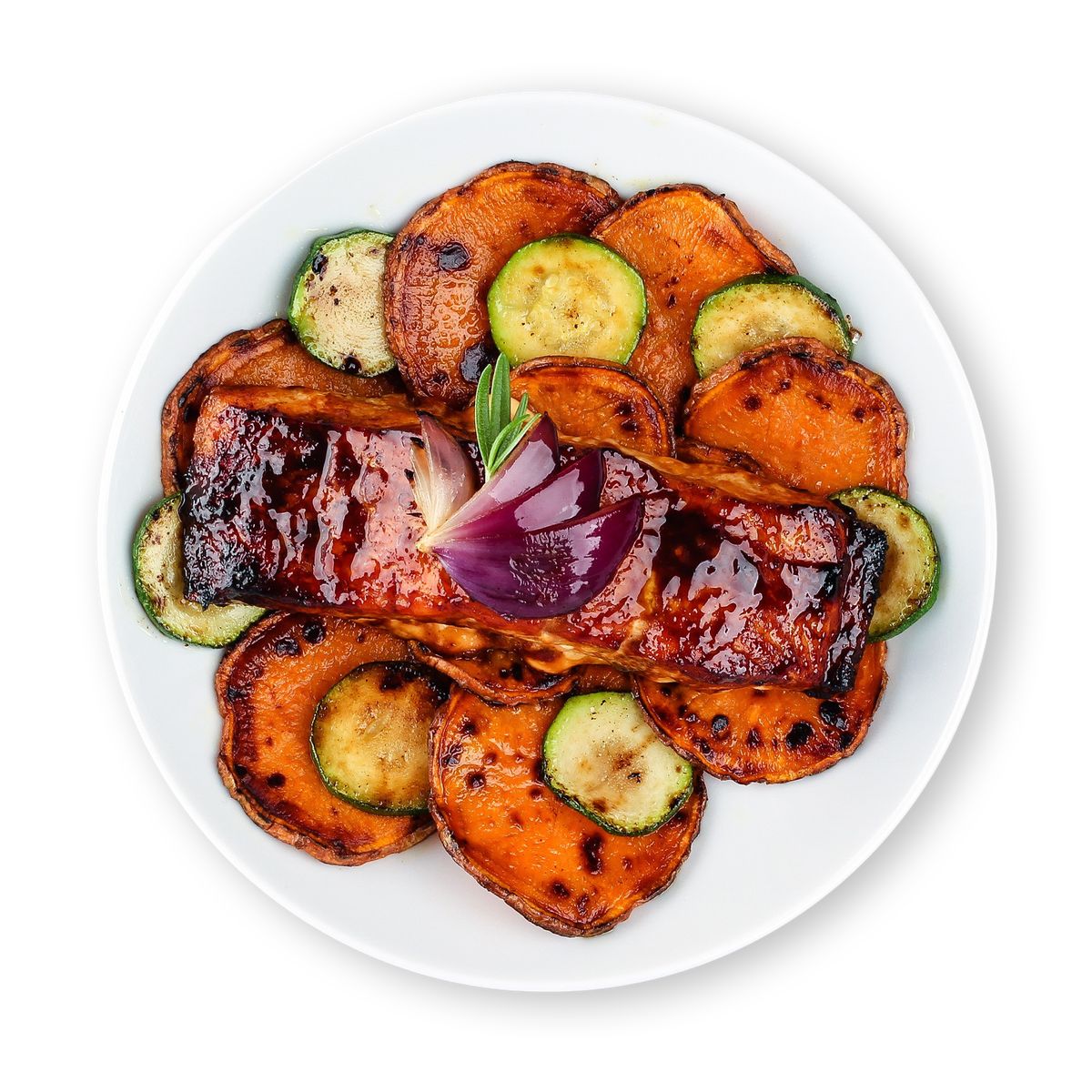 Honey Glazed Salmon by feastr