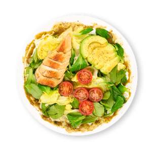 Chicken Schawarma Salat