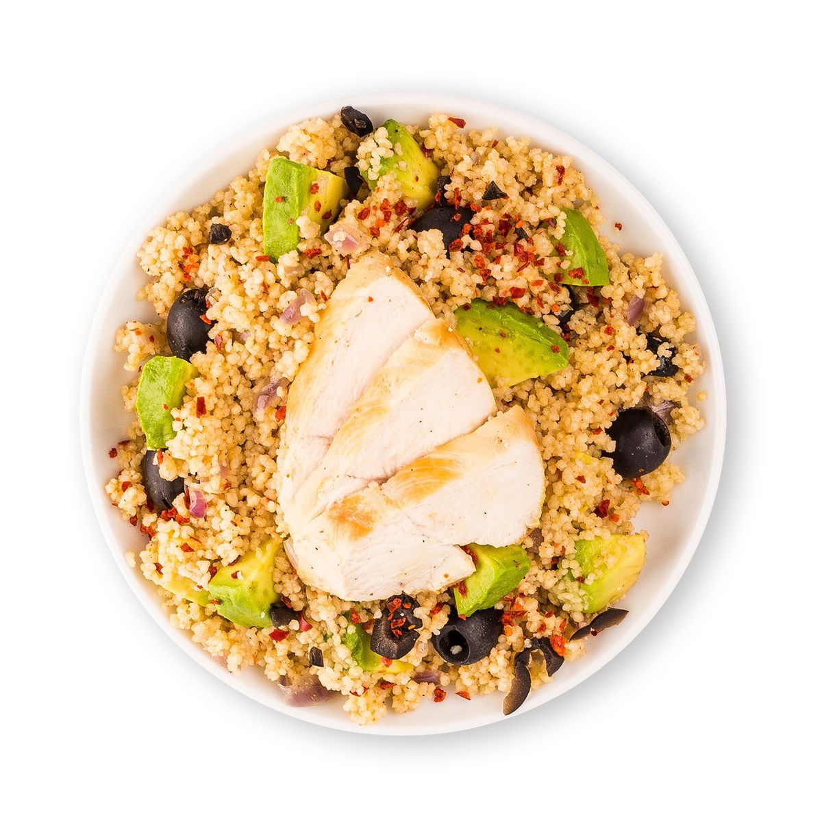 Avocado & Chicken Couscous by feastr