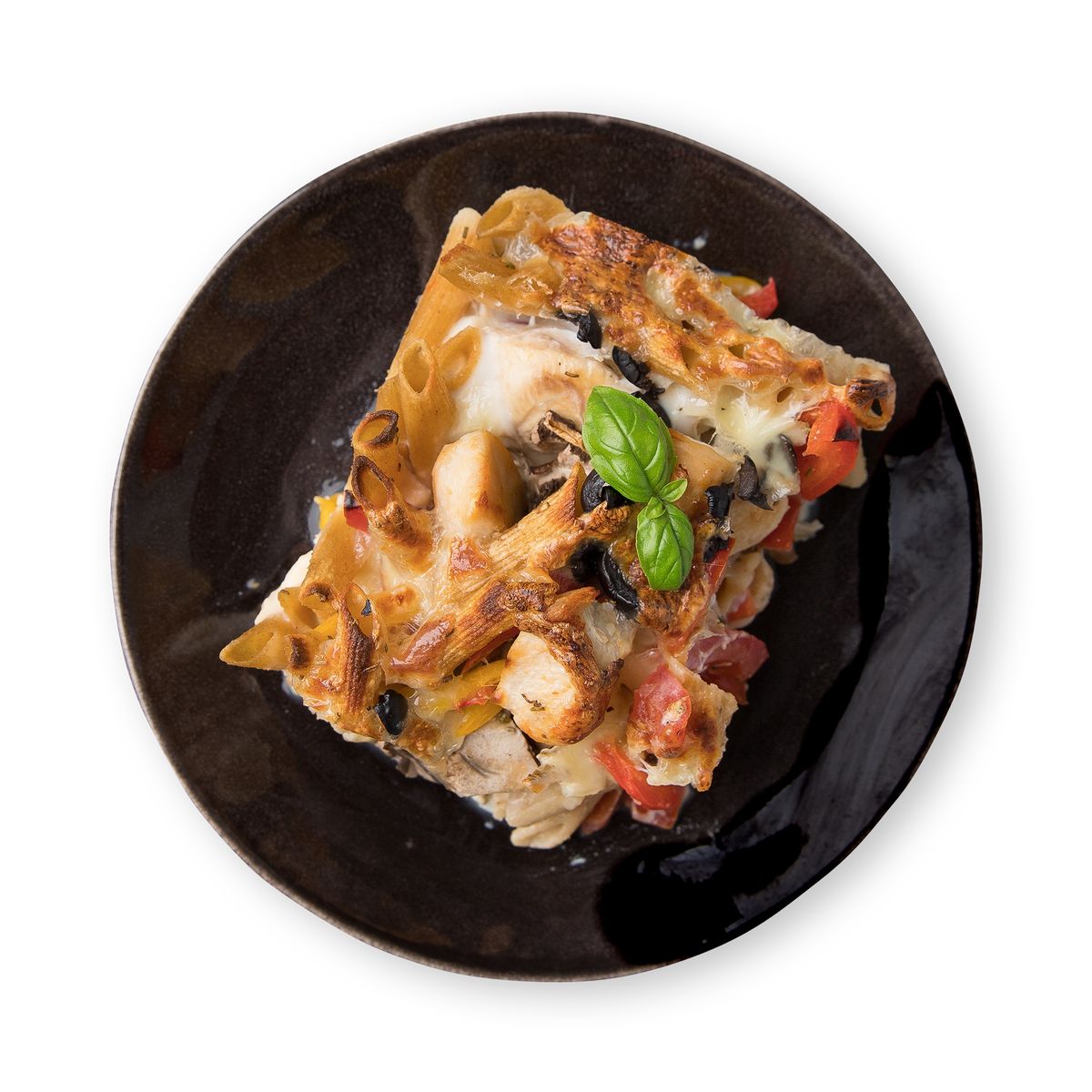 Mediterranean Pasta Casserole with Chicken by feastr