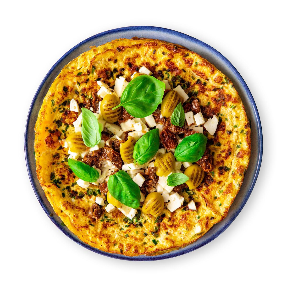 Mediterranean Omelet Wrap by feastr