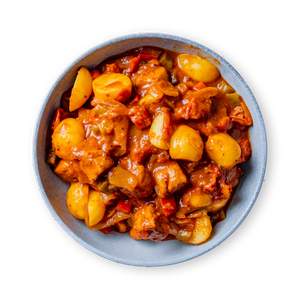 Quick Veggie Goulash with Potatoes