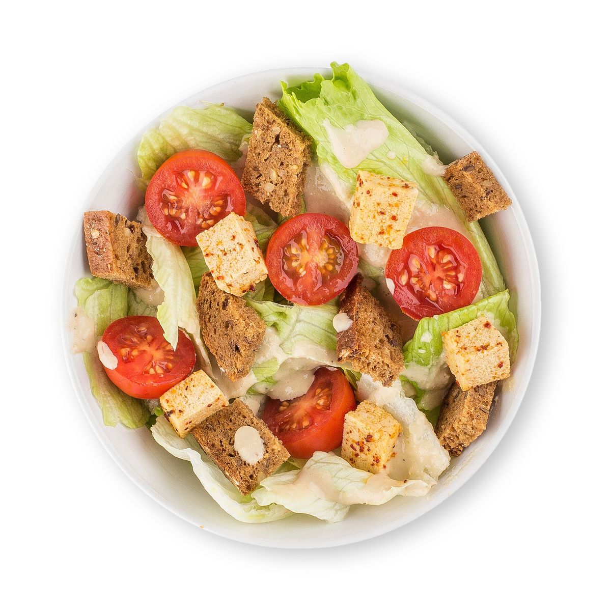 Vegan Caesar Salad by feastr