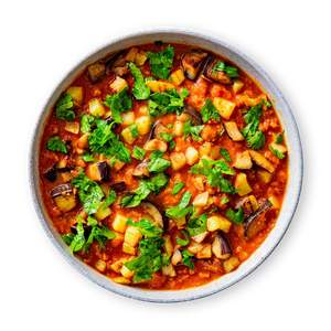 Indian Eggplant Potato Curry