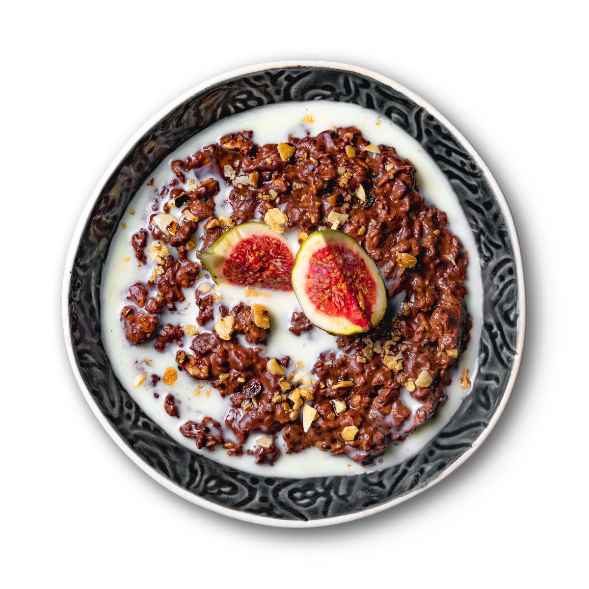 Almond Fig Oatmeal by feastr